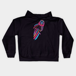 Colourful owl Kids Hoodie